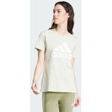 adidas Sportswear LOUNGEWEAR Essentials Logo T-shirt - Dames - Groen kort