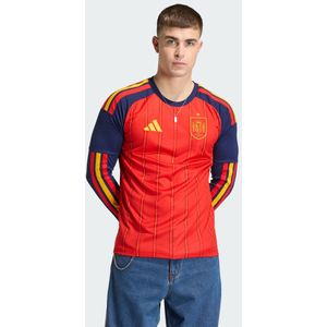 Spain 26 Home Long Sleeve Voetbalshirt