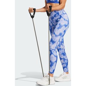 Optime Essentials Allover Print Flower Tie-Dye Legging