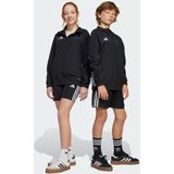 Sportief - Korte Broek - Zwart/Wit - 100% Polyester - AEROREADY