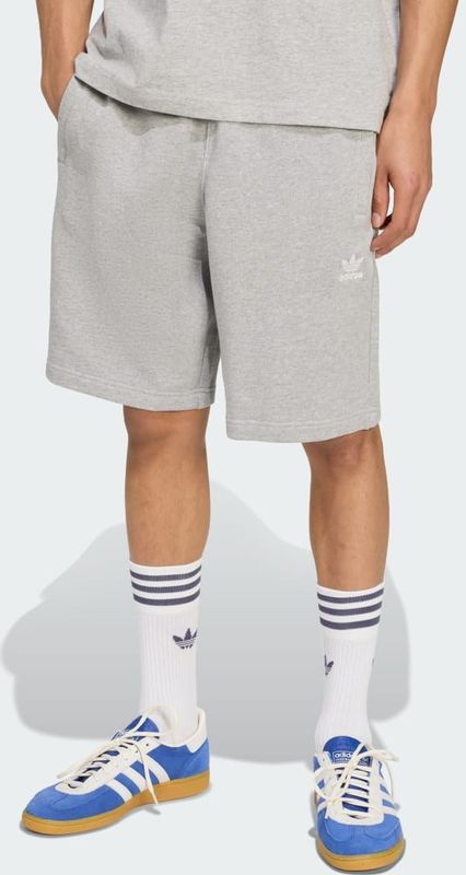 Essentiel - Sweat Shorts - Medium Grey Heather - 100% Katoen