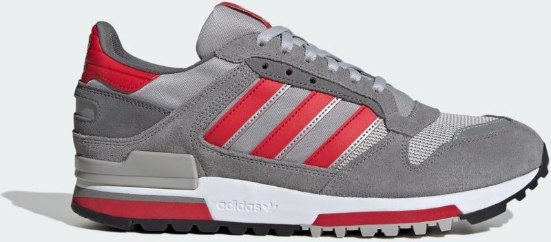 adidas Originals - ZX 600 - Sneakers - Collegiate Burgundy/White/Core Black - Mesh/Suède