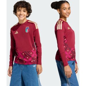 Italië 26 Thuis Keepersshirt met Lange Mouwen Kids