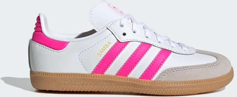 Adidas - Samba - Unisex Schoenen - Wit - Leer