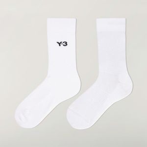 Y-3 - Classic Crew Socks - Wit - Sportsokken