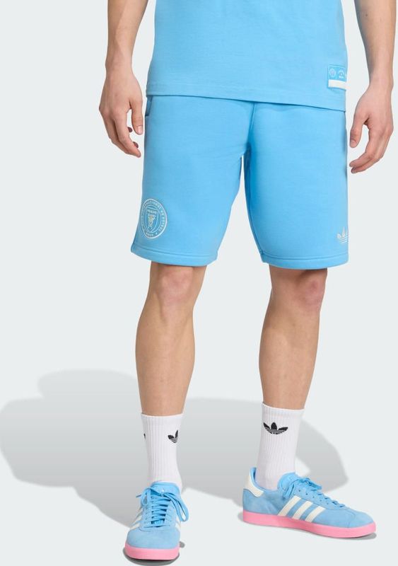 adidas - Inter Miami OG - Korte Broeken - Multicolor - Katoen/Recycled Polyester