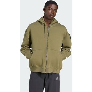 adidas - EQT Fleece Full - Zip Hoodie - Groen