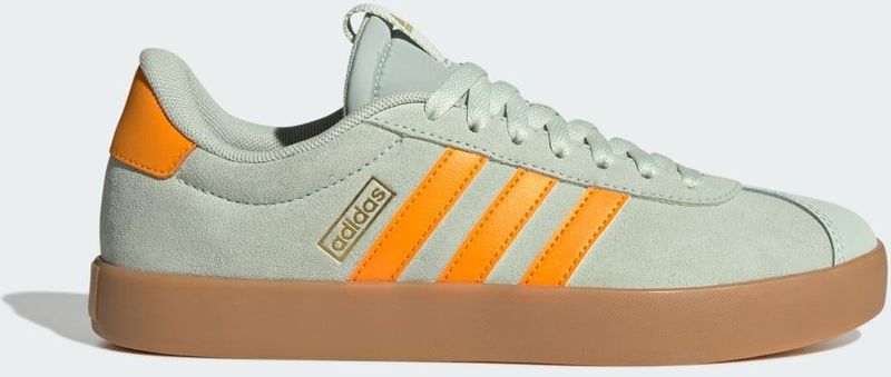 ADIDAS - VL Court 3.0 - Sneakers - Goud / Pastelgroen / Oranje