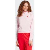 Sportief - Sweater - Clear Pink - Katoen/Polyester/Viscose