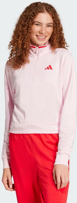 Sportief - Sweater - Clear Pink - Katoen/Polyester/Viscose