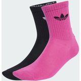 adidas - Ruffle Crew Socks - Zwart - 2 Paar