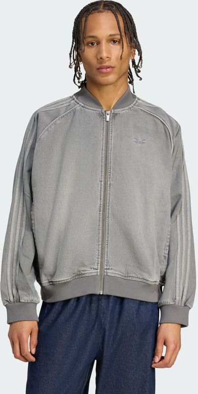 adidas - SST Adicolor Loose - Denim Jack - Zwart