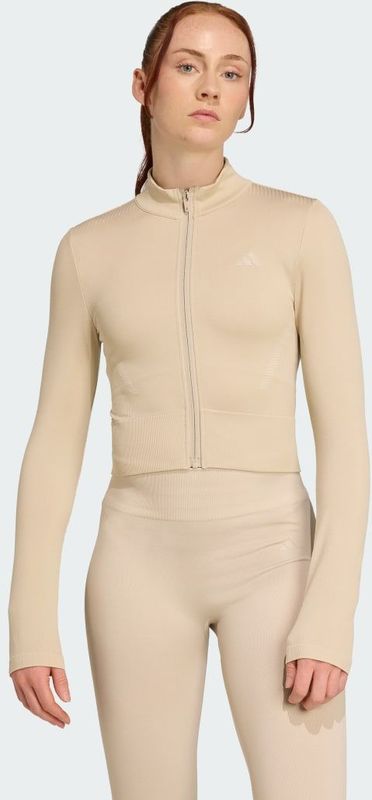 adidas - Workout Essentials Knit - Sweatshirt - Met Rits