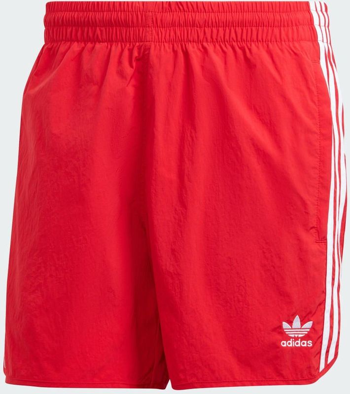 adidas - 3-Stripes Korte Broeken - Zwart - 100% Gerecycled Nylon