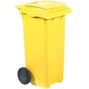 Afvalcontainer met Wielen 120 Liter | 5 Kleuren