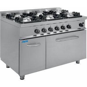 Gashaard Met Gasoven - KUPG6LN - Saro 423-1040 - Horeca & Professioneel