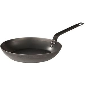 Lyonnaiserpan Ø40cm - Pujadas - Plaatstaal 720815 - Horeca & Professioneel