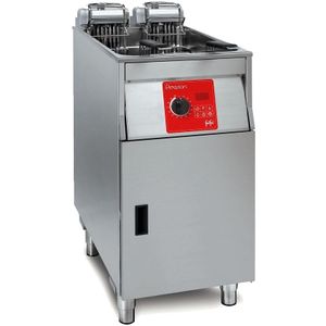 Friteuse | Enkele tank | Kast | RVS | 22kW | 17-20,5 L