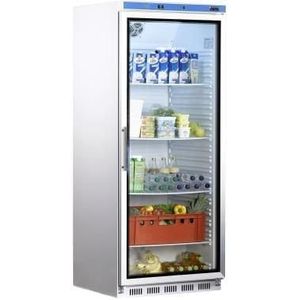 Saro koelkast met glasdeur - afsluitbaar - groot volume 620 liter - professioneel Model HK 600 GD