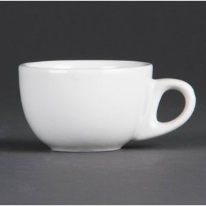 Espresso kop Wit Porselein 8,5cl | 12 stuks