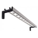 Strip Garderoberek Aluminium 10 haken  6 x 20 x 100 cm