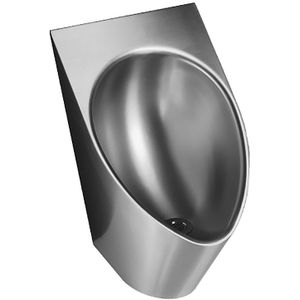 Waterloos urinoir van RVS | B 345 x D 361 x H 569 mm