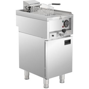 600 Serie Vrijstaande Enkele Tank Elektrische Friteuse 8Ltr