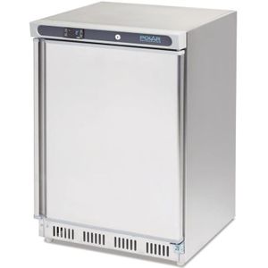 RVS Horeca Koelkast - 150 Liter - 60x60x(h)85cm