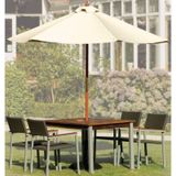 Parasol Creme Rond 3 meter Ø