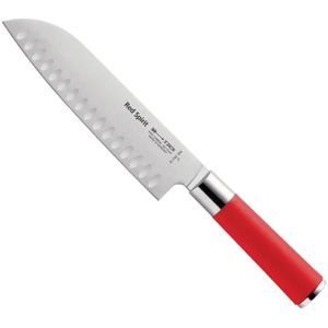 Rood Santoku mes | 18 cm