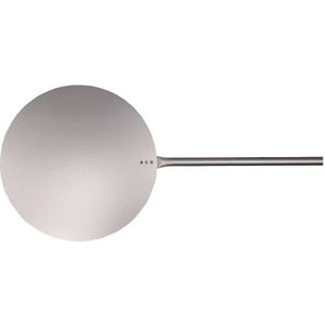 Pizzaschep Aluminium Rond