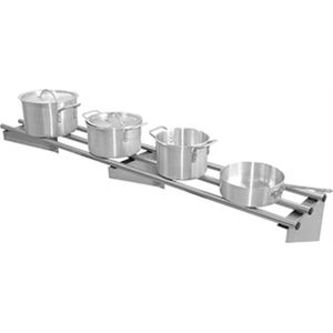 RVS wandplank | 150 x 30 cm