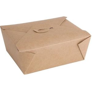 Recyclable kartonnen voedseldozen | 152mm | (200 stuks)