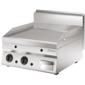 Grillplaat glad | gas | Inclusief schrapperLager dan 90 cm