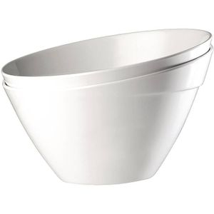 Witte Melamine Kom | 3 Formaten2,5Ltr