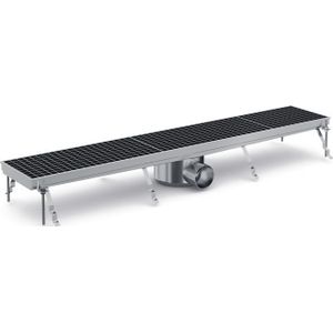RVS Vloerput | 114,4(B)x20(D)x14(H) cm