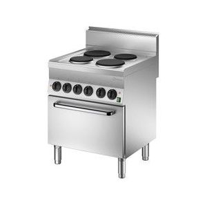 Elektrisch fornuis met elektrische oven | 4 elementen