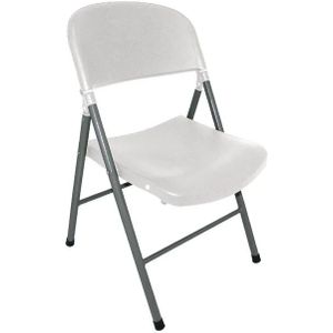 Bolero|  opklapbare stoelen | wit (2 stuks)