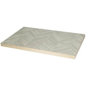 rechthoekig tafelblad chevron-ontwerp | 1100 mm x 700 mm