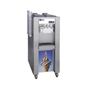 Softijsmachine met 2 smaken 45 kg per uur