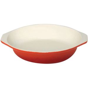 Ronde Gratineerschaal Oranje | 400ml | 15cm