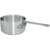 Aluminium steelpan | 6 Formaten0,7 Liter 12cmØ x 6cm diep