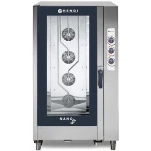 Combi Steamer Analoog | Nano | 20x 1/1 GN | 1050x940x(H)190mm180 tot 200 cm