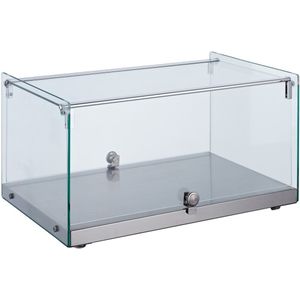 Glazen Vitrine | Rechte Hoeken| 35 Liter|554x361x305 MM