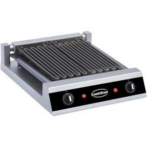 Vapo grill | 2 Elementen | RVS | 230V | 435 x 545 x 130 mm