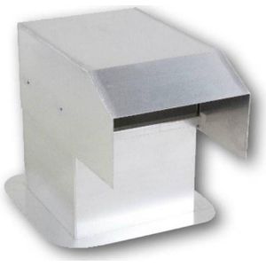 Dakdoorvoer | Aluminium | 40x40 cm | 1 doorgang