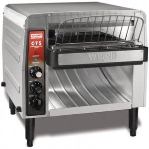 Professionele Doorloop toaster RVS