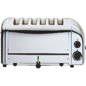 Dualit Chrome toaster RVS | 6 sneden