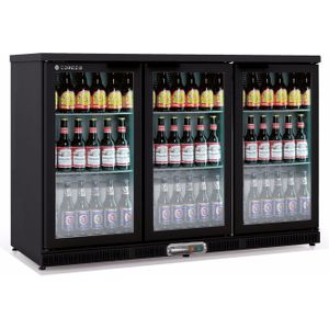 Zwarte Barkoeling  3 DeursLager dan 90 cm
