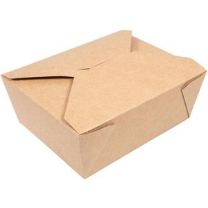 Voedselbakjes | Afbreekbaar | Karton | 500 st. | 1.3L | 12 x 15.2 x 6.4 cm